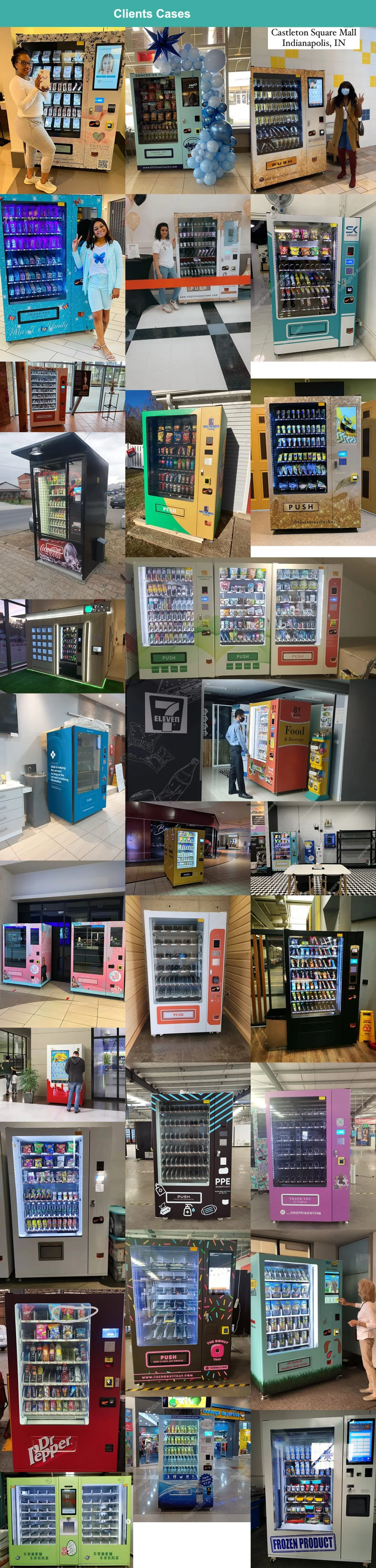 Top Vendor for Beauty Lashes Hair Makeup Vending Machine with Free Customization