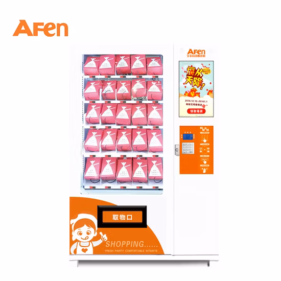 Máquina de venda automática de produtos de maquiagem com tela de toque de 22 polegadas Afen