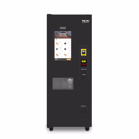 Máquina de venda automática de café tcn combo bebidas lanches máquina de venda automática para venda