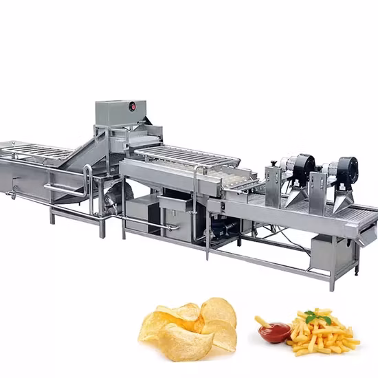 Máquina de fazer batatas fritas congeladas de boa qualidade Preço da máquina de venda automática de batatas fritas
