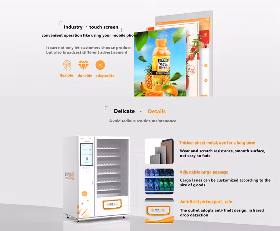 Máquina de venda automática para cílios, máquina de venda automática de cupcakes, máquina de venda automática de maquiagem